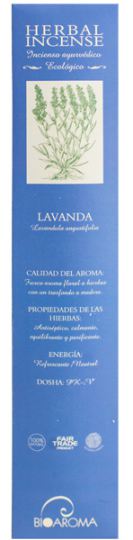 Encens &agrave; la lavande du jardin naturel 20 b&acirc;tonnets