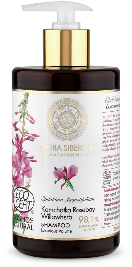 Shampoing &agrave; la rose du Kamchatka 480ml