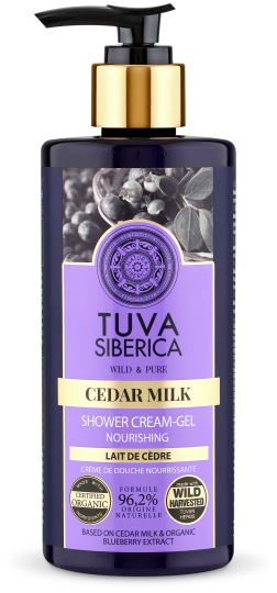 Gel douche bio cr&eacute;meux et nourrissant 300 ml