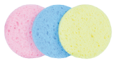 Set &eacute;ponge d&eacute;maquillante 80 mm Circle Colors 3 unit&eacute;s