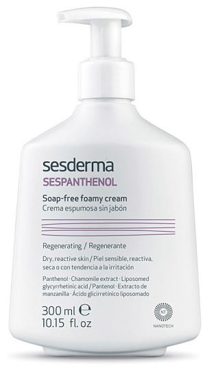 Crème Moussante Sespanthénol sans Savon 300 ml