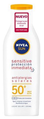 Lait Solaire Sensible Protection Immédiate Spf50 + 200 ml