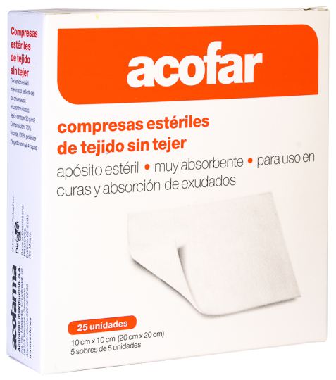 Compresses Stériles 25 unités Compresses Stériles 25 unités