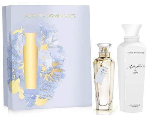 Eau de Rose Douce Set Femme Edt 120 ml + B / L 300 ml