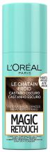 Magic Retouch Spray Retouche Racines et Cheveux Gris Marron Foncé 150ml