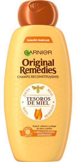 Original Remedies Tesoros de Miel shampooing cheveux ab&icirc;m&eacute;s 600 ml