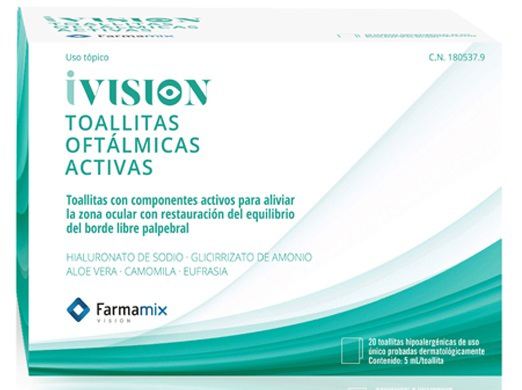 Vision active wipes 20 unités Vision active wipes 20 unités