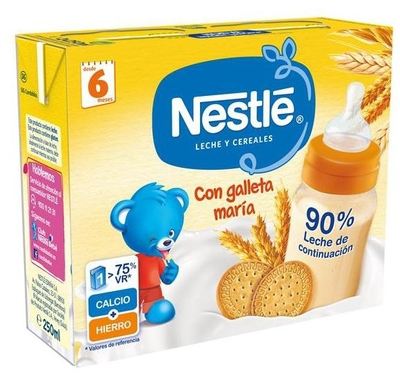 Lait et Céréales avec Biscuits Maria 2x250ml Lait et Céréales avec Biscuits Maria 2x250ml