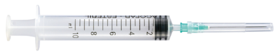 Seringue stérile en polypropylène non toxique et apyrogène 10 ml Seringue stérile en polypropylène non toxique et apyrogène 10 ml