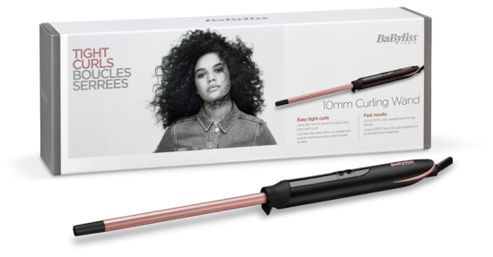 BaByliss Pince &agrave; &eacute;piler ultrafine nano-quartz en c&eacute;ramique Quartz rose