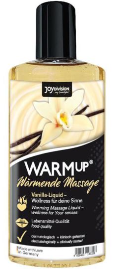 Huile de massage Warmup Vanille 150 ml